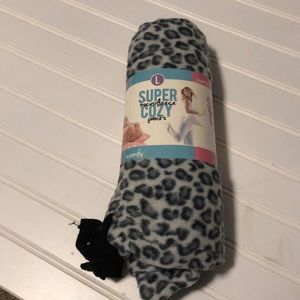 Microfleece Super Cozy Pants Size Large